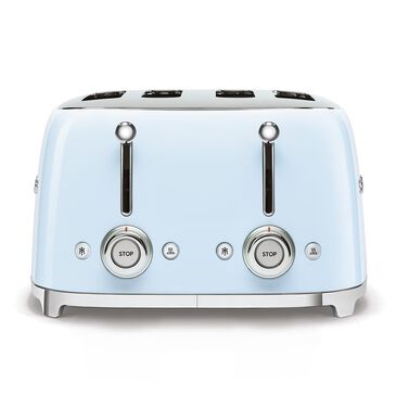Smeg Retro 4x4 Toaster, Pl Blue, , large