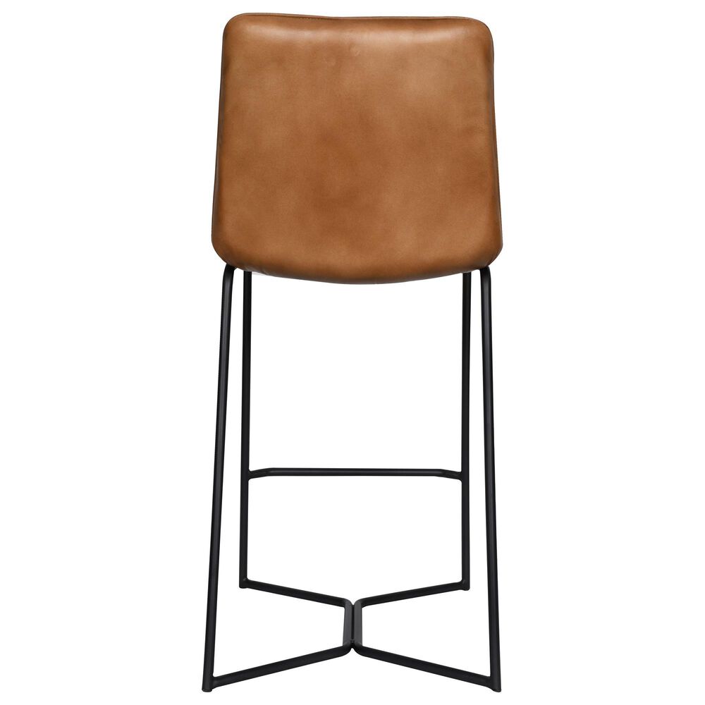 Home Trends &amp; Design Essex Morgan Counter Stool with Taupe Cushion in Black, , large
