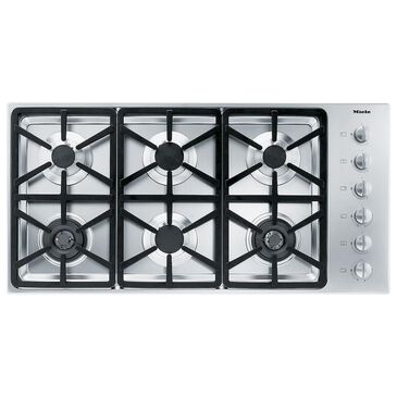 Miele 42" Liquid Propane Gas Cooktop in Stainless Steel, , large