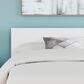 Ashley Onita Full Panel Platform Bed with 2 Side Storage in White, , large