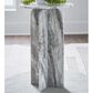 Ashley Keithwell Round Accent Table in Gray and White, , large