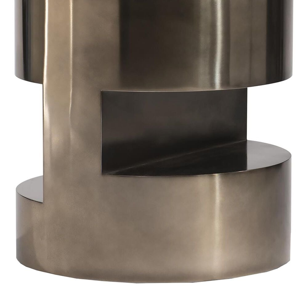 Bernhardt Cassie Side Table in Dark Bronze, , large