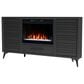 Legends Home Malibu 64" Corner Fireplace Console in Seal Skin, , large