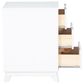 Linon Home Decor Polly 3-Drawer Nightstand in White, , large