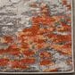 Safavieh Monaco MNC225H-5 5"1" x 7"7" Grey/Orange Area Rug, , large