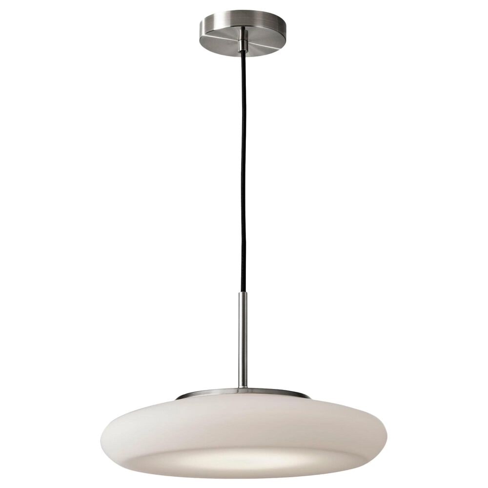 Adesso Hubble LED Pendant Light in Brushed Steel, , large