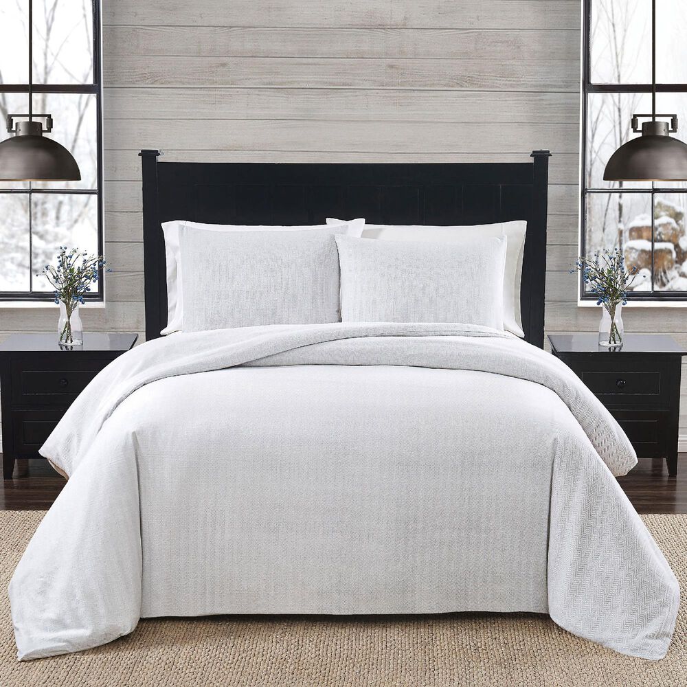 Pem America London Fog 3-Piece King Duvet Set in Light Grey, , large