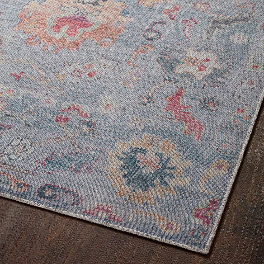 Loloi II Elysium Denim and Multicolor 5&#39; x 7&#39;6&quot; Area Rug, , large