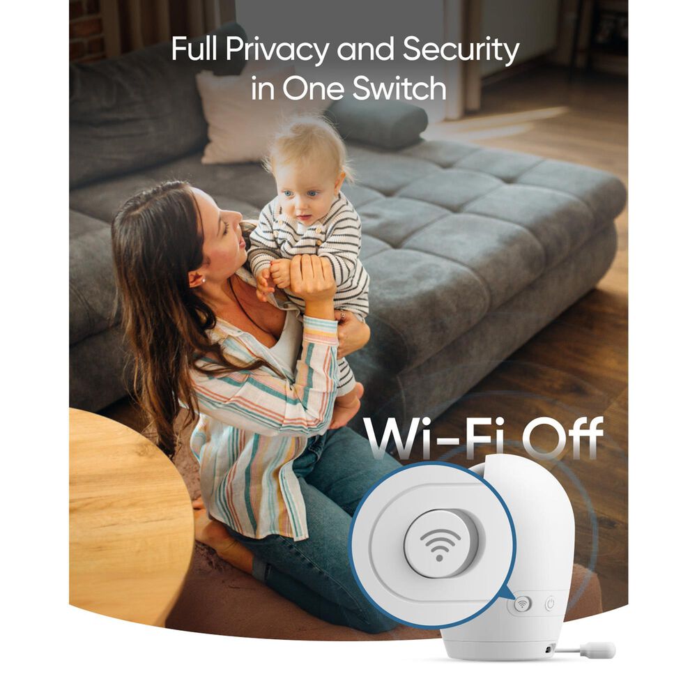 eufy E20 Baby Monitor with Camera in White, , large