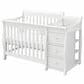 Sorelle Furniture Princeton Elite 4- In- 1 Convertible Crib and Changer in White, , large