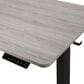 OSP Home Primo 48" Electric Sit and Stand Desk in Black and Light Gray, , large