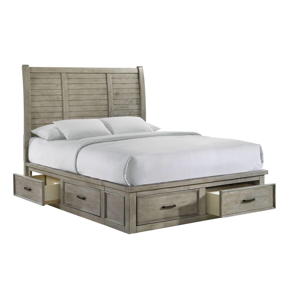 Mayberry Hill Sullivan 4-Piece Queen Bedroom Set in Drift Grey, , large
