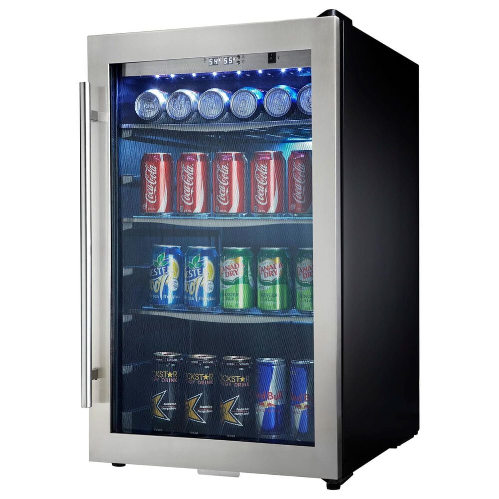 Danby 4.3 Cu. Ft. Free-Standing Beverage Center in Stainless Steel, , large