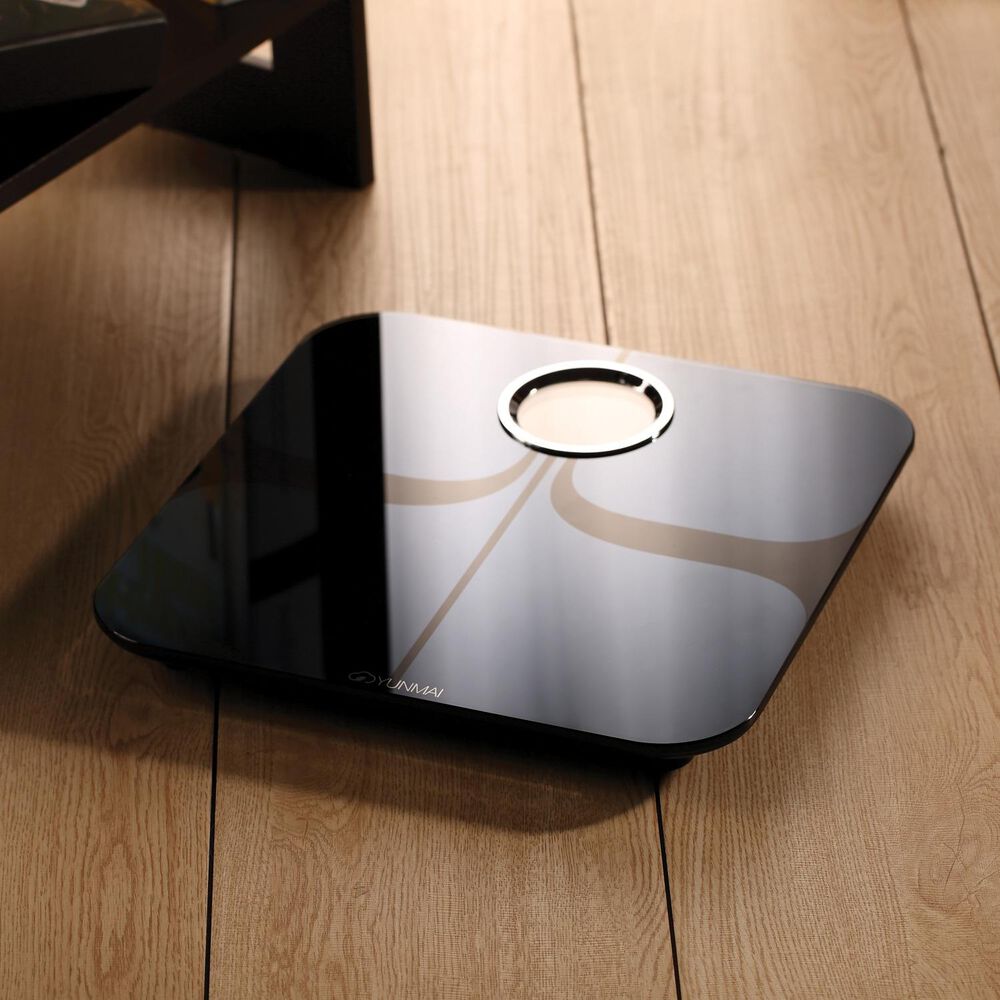 Yunmai Premium Smart Bath Scale in Black, , large