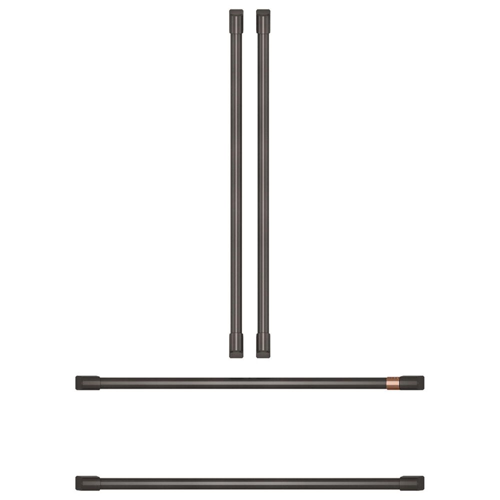 Cafe Handle Kit for French Door and Bottom-Freezer Refrigerators in Brushed Black, , large
