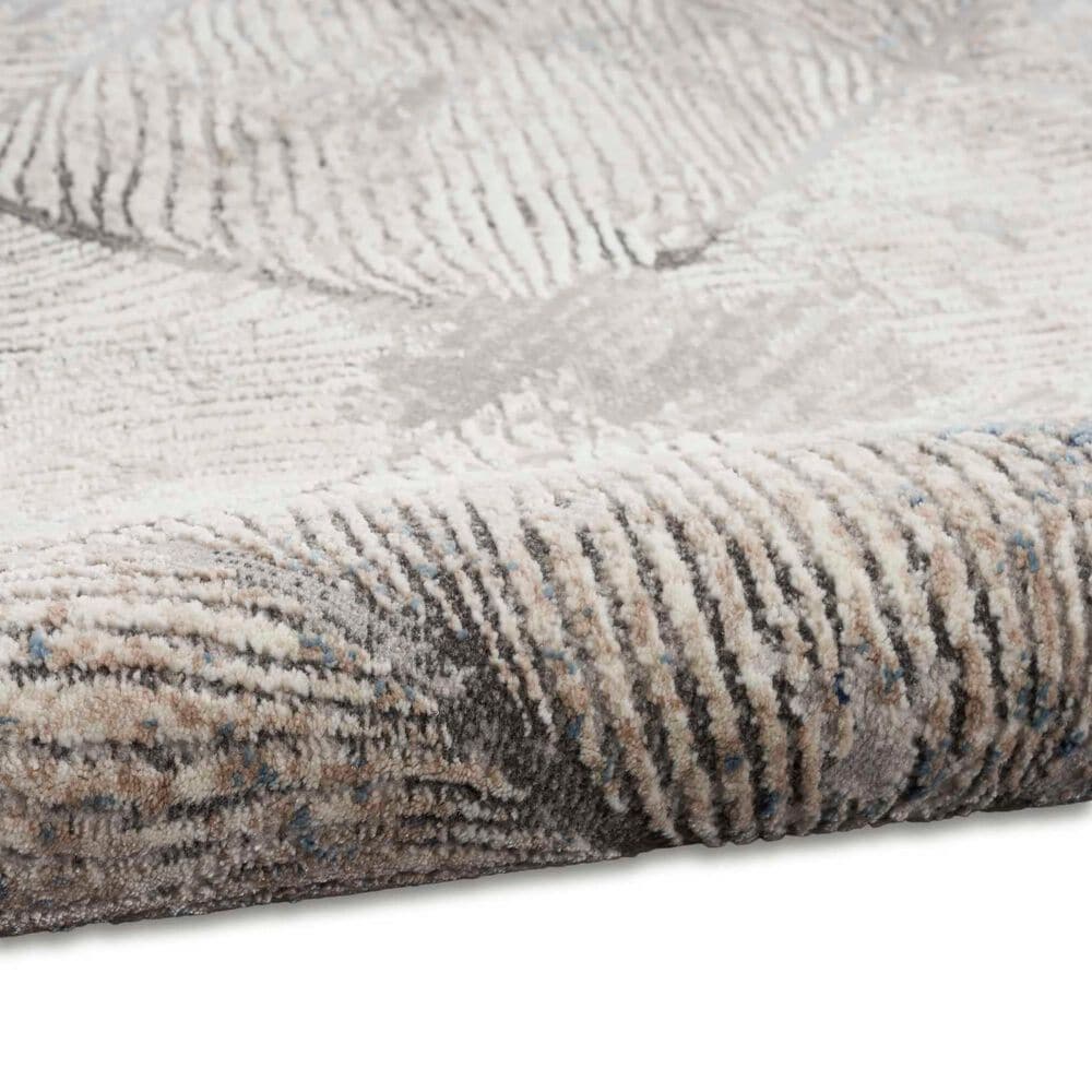 Nourison Infinity 9&#39; x 12&#39; Ivory and Grey Area Rug, , large