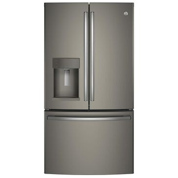 GE Appliances 27.8 Cu. Ft. French Door Refrigerator with TwinChill Evaporators in Slate, , large