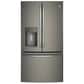 GE Appliances 27.8 Cu. Ft. French Door Refrigerator with TwinChill Evaporators in Slate, , large