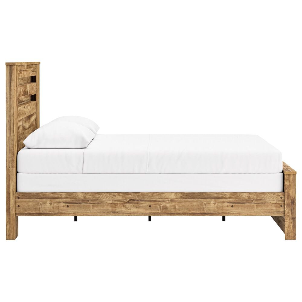 Ashley Maystonna Queen Panel Bed in Brown, , large