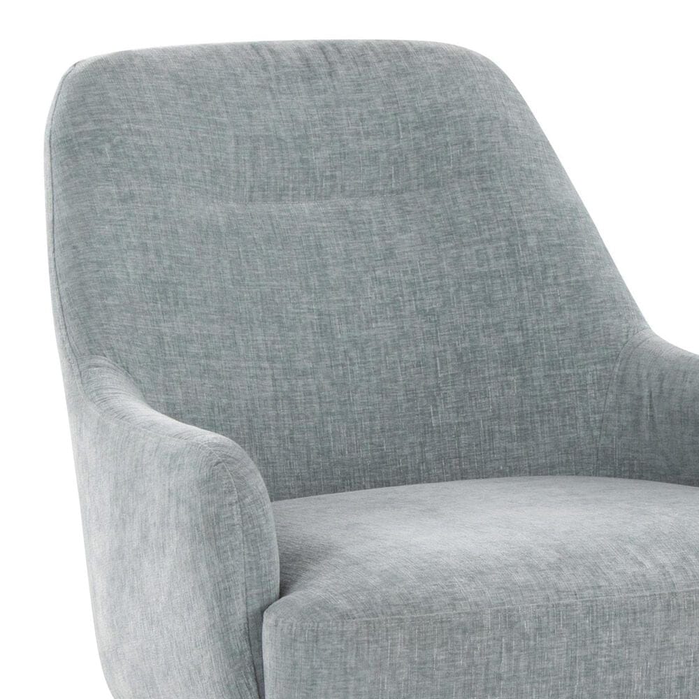 Lumisource Marcel Accent Chair in Light Blue, , large