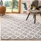 Safavieh Natura NAT711C 6" x 9" Ivory and Black Area Rug, , large