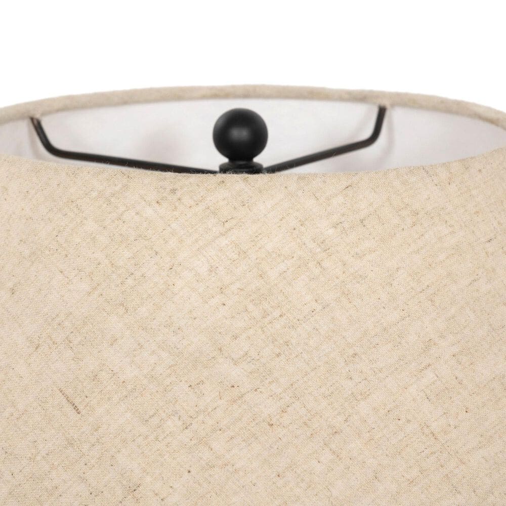 Four Hands Asa Table Lamp in Smoked Brown, , large