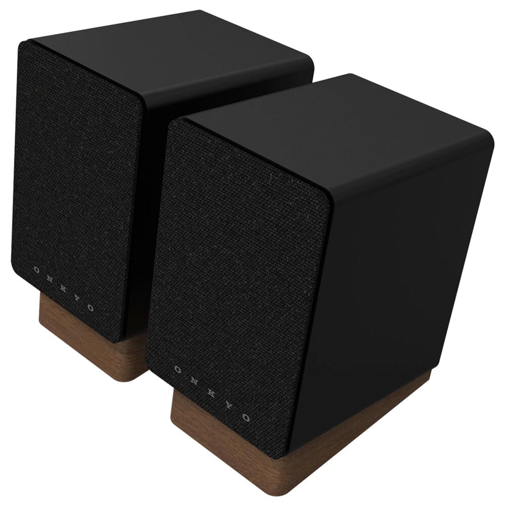 Klipsch Flexus 3&quot; Powered Monitors Bookshelf Speakers Pair in Black, , large