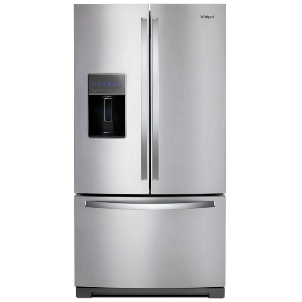 Whirlpool 27 Cu. Ft. 36" Wide French Door Refrigerator in Stainless Steel, , large