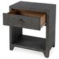 Butler Specialty Company Bar Harbor 1-Drawer Nightstand in Charcoal Gray, , large