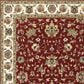 Oriental Weavers Kashan 4929R 9"10" x 12"10" Red Area Rug, , large