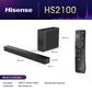 Hisense 50" Class QD6 Series QLED 4K UHD - Smart Vidaa TV with 2.1 Channel Soundbar System in Black, , large