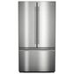 KitchenAid 24.3 Cu. Ft Counter Depth French Door Refrigerator with Interior Dispense in PrintShield Stainless Steel, , large