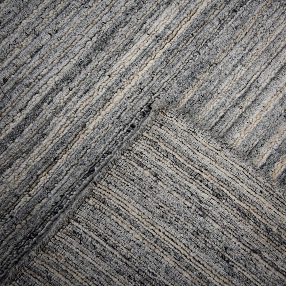 RIZZY Luxe Ivory and Gray 4' x 6' Area Rug, , large