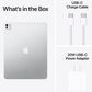 Apple iPad Pro 11-Inch M4 chip with Wi-Fi + Cellular - 1TB with Nano Texture Glass in Silver, , large