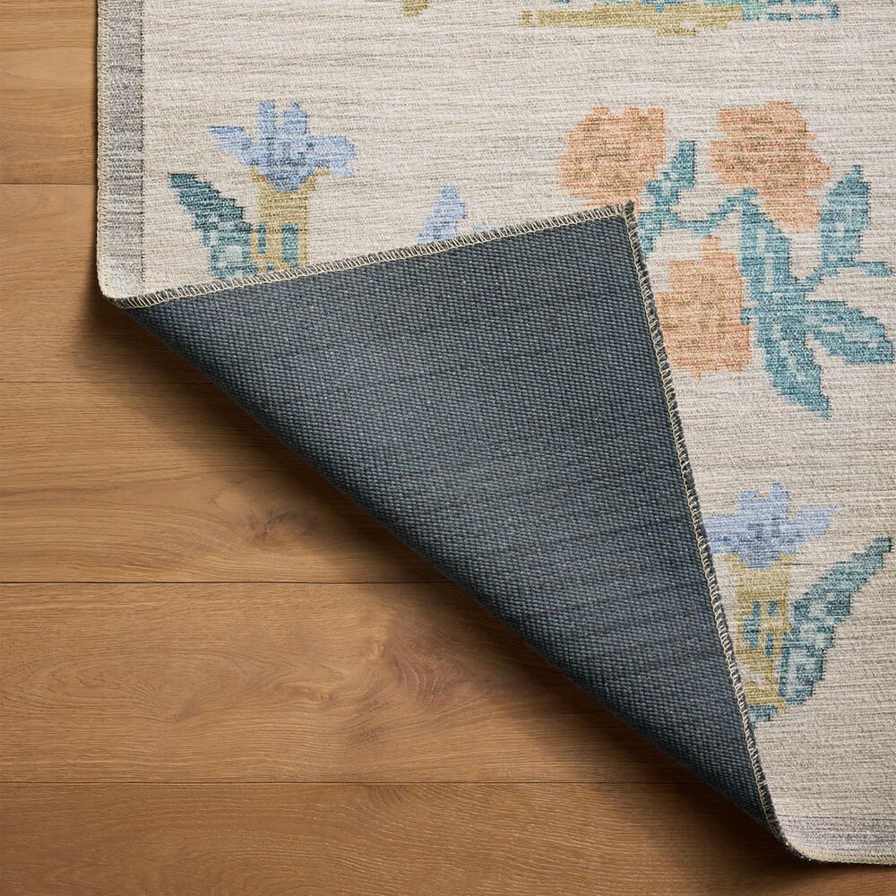 Rifle Paper Co Rosa Hawthorne 7&#39;6&quot; x 9&#39;6&quot; Cream Area Rug, , large