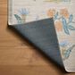 Rifle Paper Co Rosa Hawthorne 7"6" x 9"6" Cream Area Rug, , large
