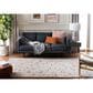 Safavieh Micro-Loop 4" x 6" Gray and Pink Area Rug, , large
