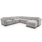 MotoMotion Verona 6-Piece Power Reclining Sectional in Trento Dove, , large