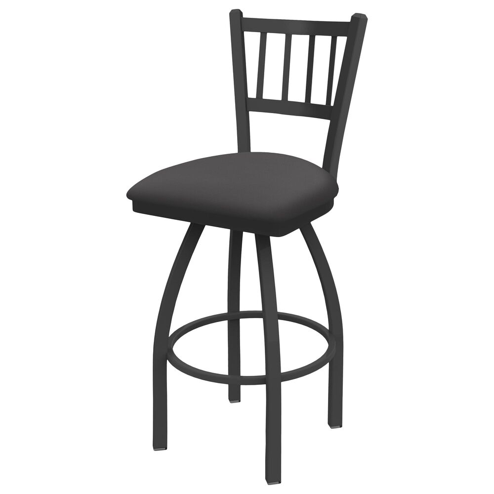 Holland Bar Stool 810 Contessa 25" Swivel Counter Stool with Pewter and Canter Storm Seat, , large