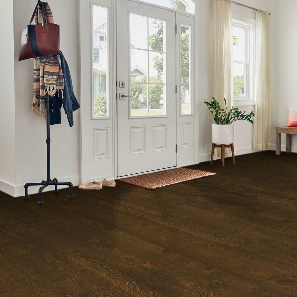 Hartco TimberBrushed Gold Deep Etched Hampton Brown Oak Engineered Hardwood, , large