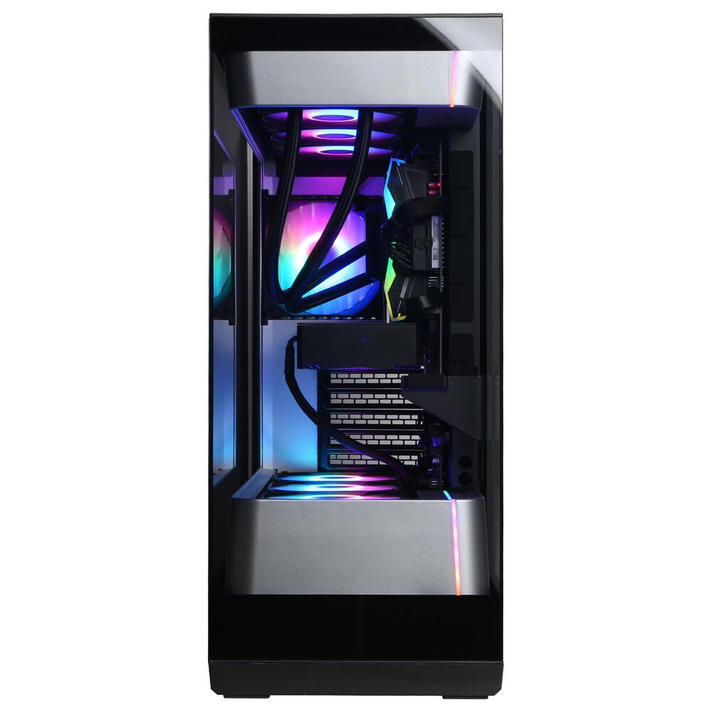 CyberPowerPC Gamer Supreme Gaming Desktop | AMD Ryzen 9 9900X - 32GB RAM - NVIDIA GeForce RTX 5070 Graphics - 2TB SSD in Black, , large