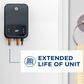 GE Appliances 27 kW Tankless Electric Water Heater in Diamond Gray, , large