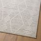 Loloi II Kamala 5"3" x 7"9" Ivory and Silver Area Rug, , large