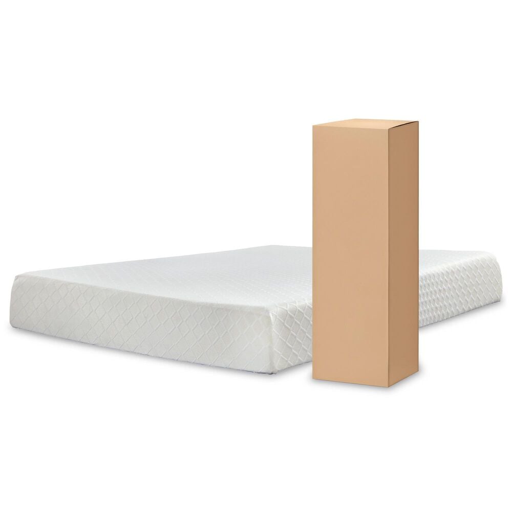 Ashley Chime 10" Firm Tight Top Foam Twin Mattress, , large