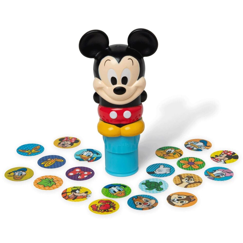 Melissa &amp; Doug Disney&#39;s Mickey Mouse 24-Page Activity Pad and Sticker Stamper in Multicolor, , large
