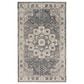 Nourison Quarry 3" x 5" Grey and Ivory Area Rug, , large