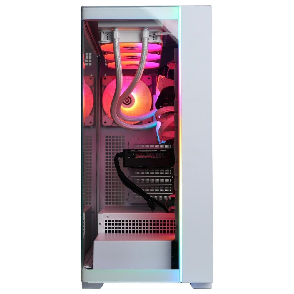 CyberPowerPC Gamer Supreme Gaming Desktop | Intel Core i9-14900KF - 32GB RAM - NVIDIA GeForce RTX 5060 Ti Graphics - 2TB SSD in White, , large