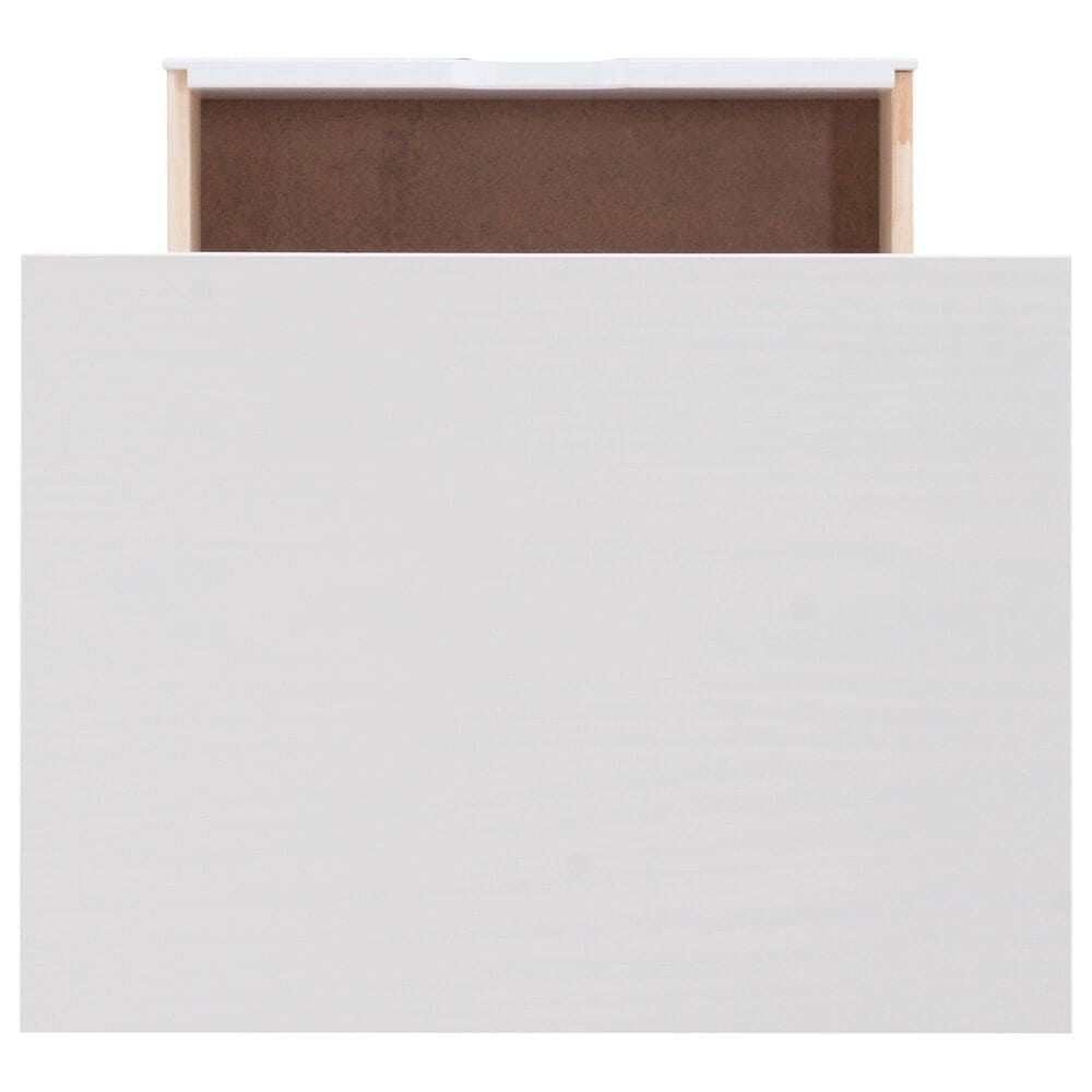 Linon Home Decor Cary 8-Drawer Rolling Cart in White Wash, , large