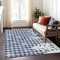 Dalyn Rug Company Wonderland WN32 5" x 7"6" Blue Indoor/Outdoor Area Rug, , large