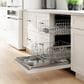 Bosch 100 Series 24" Built-In Smart Dishwasher with 8 Wash Cycles in White, , large